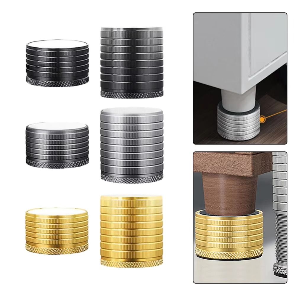 Desk Setup Riser - Pés Ajustáveis para Móveis com Base