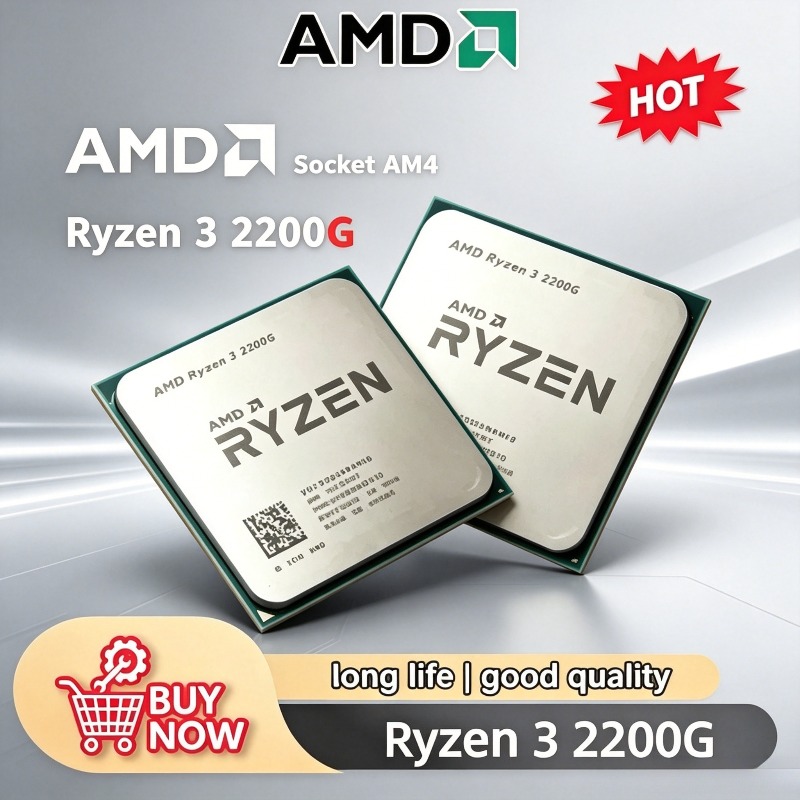 Amd Cpu Ryzen 5 - Processador AMD Ryzen 3 2200G Original