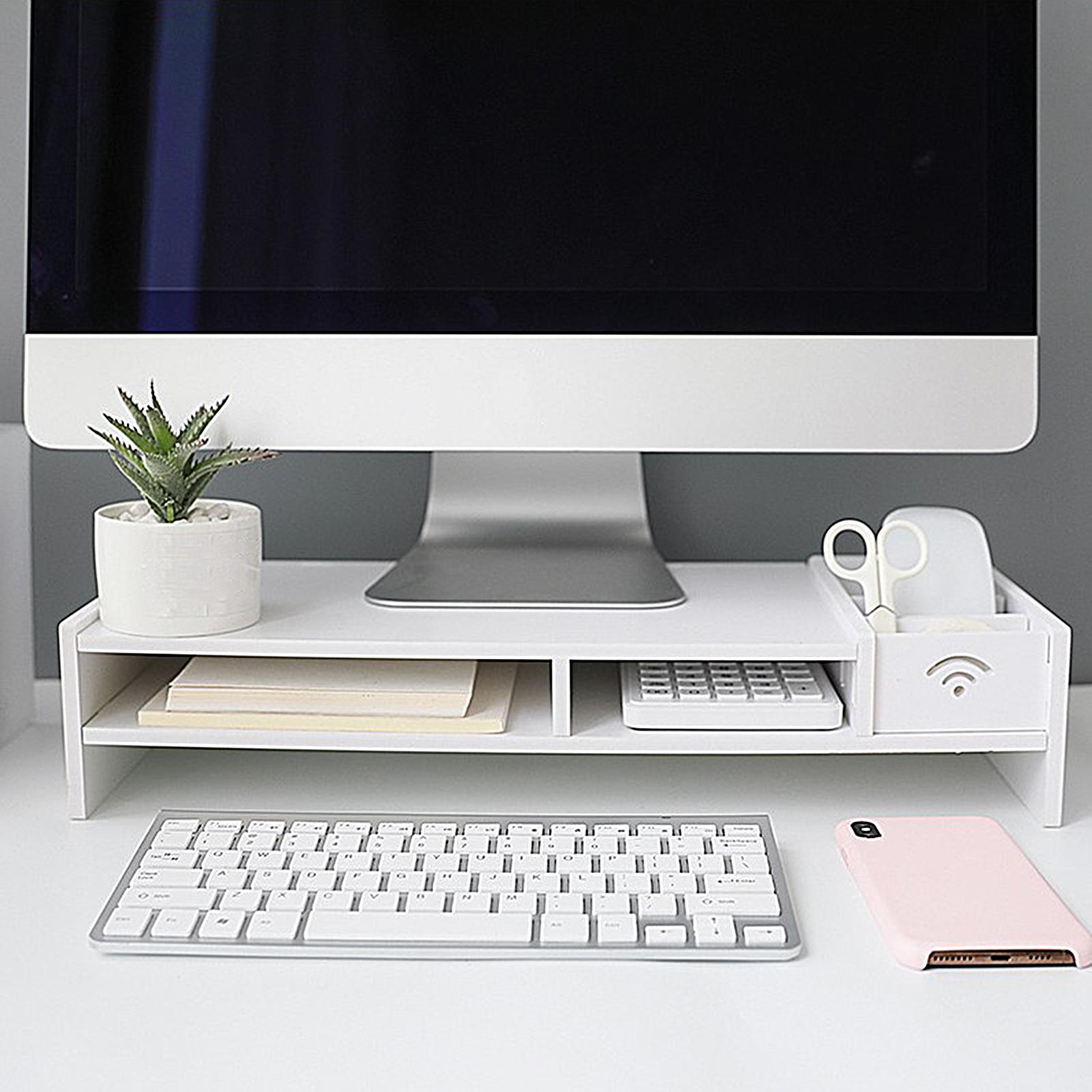 Desk Setup Riser - Organizador de Escritório com Suporte para