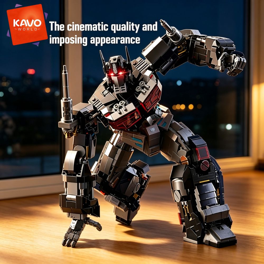 Desk Setup Enthusiast - KAVOWORLD 2045 peças Conjunto de Blocos