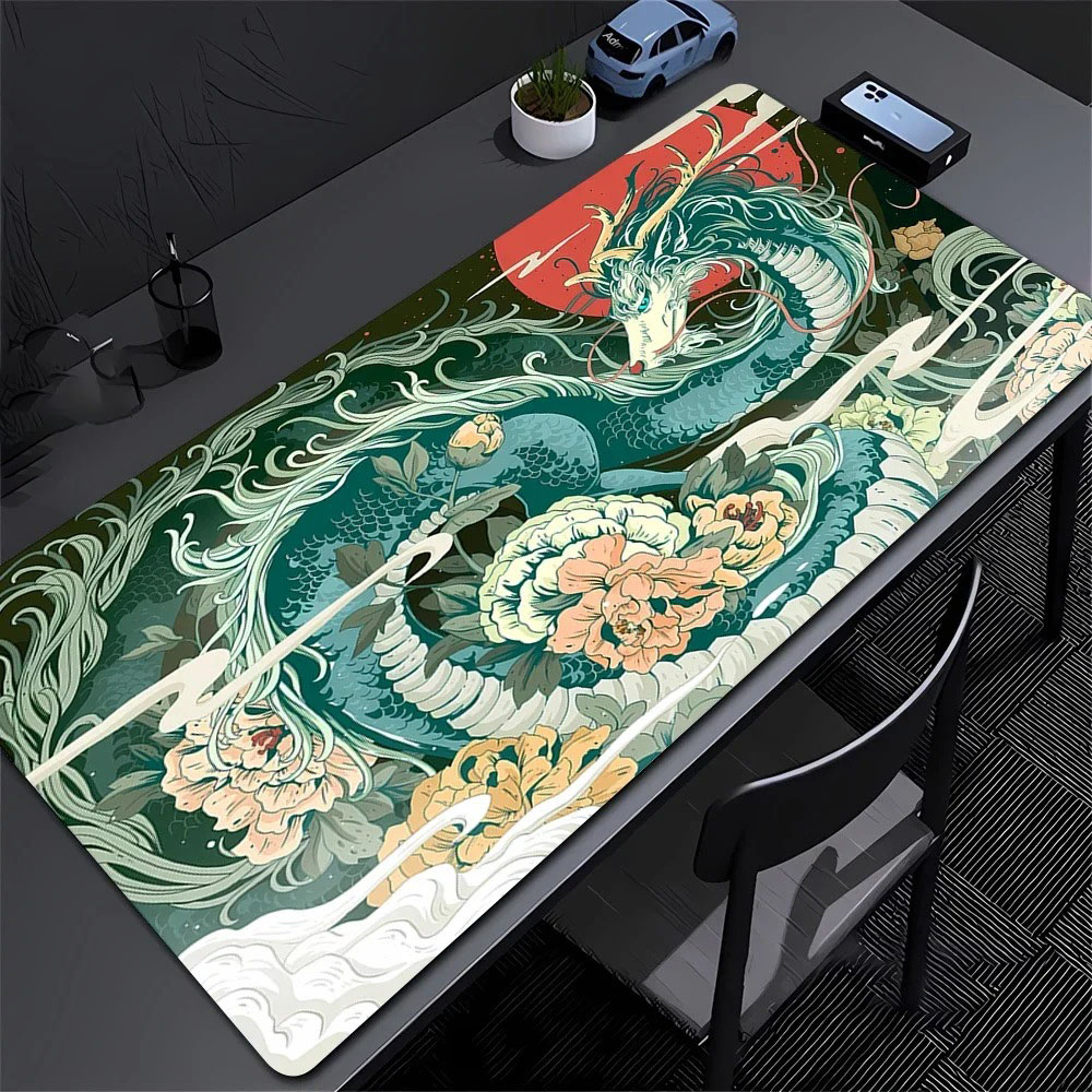 Desk Setup Art - Tapete de Mesa Grande com Estampa