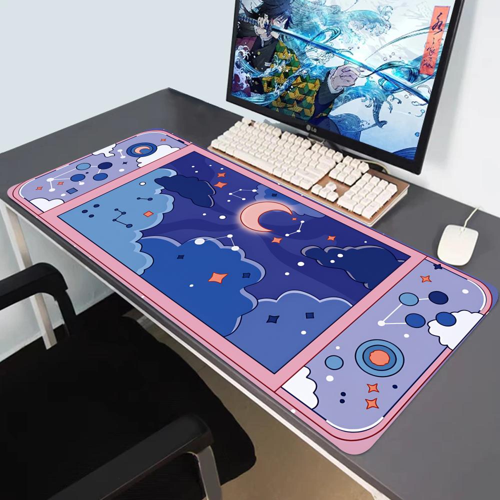Desk Setup Art - Tapete de Mesa Grande HYBXAXC Lua