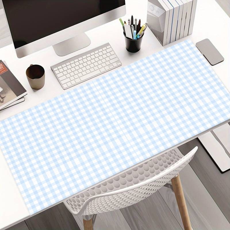 Desk Setup Art - Mouse Pad Grande e Divertido com