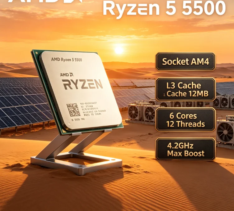 Amd Cpu Ryzen 5 - Processador AMD Ryzen 5 5500 R5