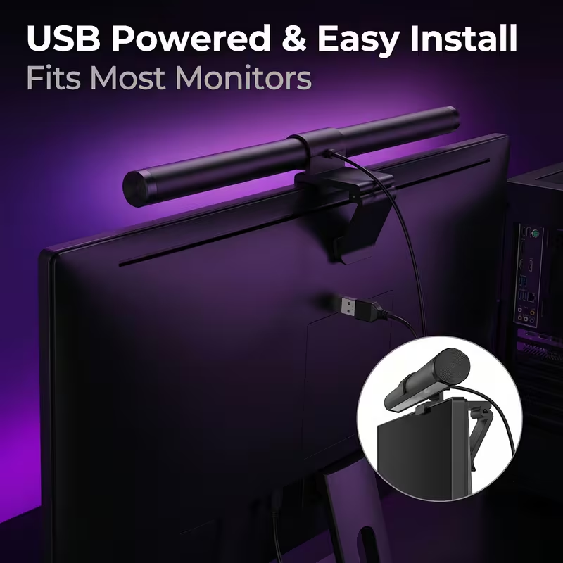 Barra de Luz LED para Monitor  - Desk Setup Lighting avaliação e preço