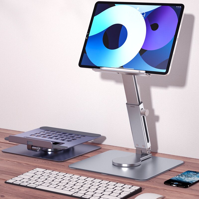 Suporte para tablet de alumíni - Desk Setup Riser avaliação e preço