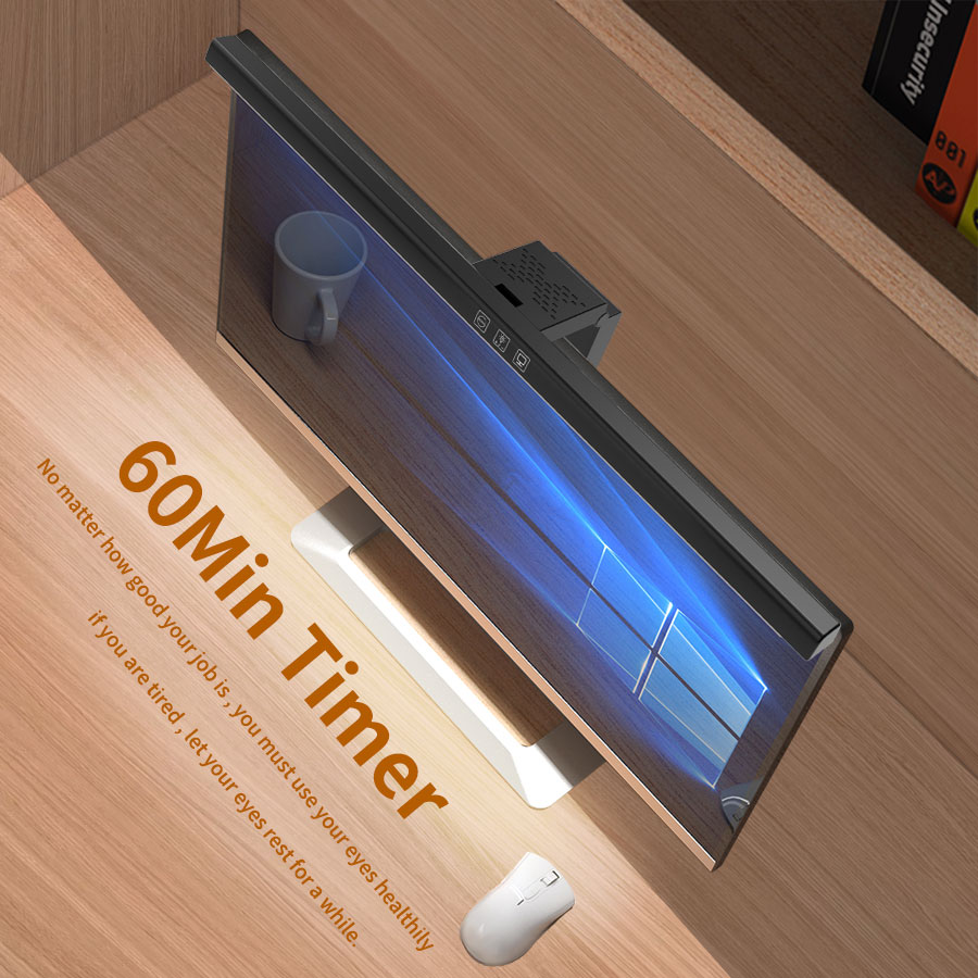 Barra de luz suspensa para mon - Desk Setup Lighting avaliação e preço