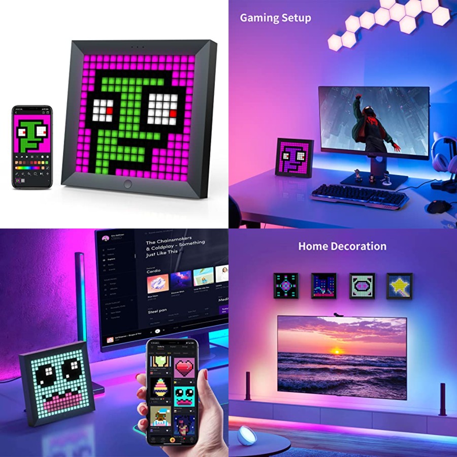 Painel de Exibição de Pixels L - Desk Setup Lighting avaliação e preço