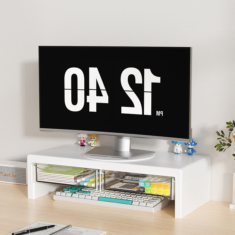 Suporte de monitor de 2 camada - Desk Setup Riser avaliação e preço