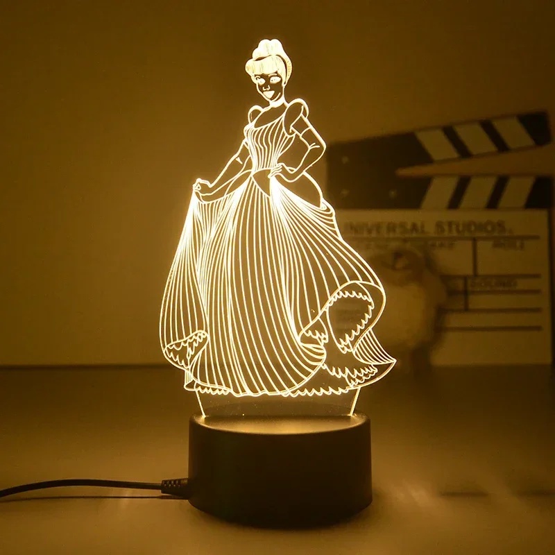 Lâmpada LED 3D Figura de Princ - Desk Setup Lighting avaliação e preço