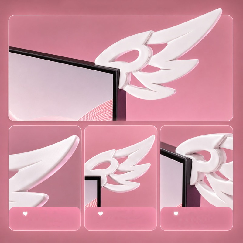 Decoração Kawaii 3D com Asas p - Desk Setup Gadgets avaliação e preço