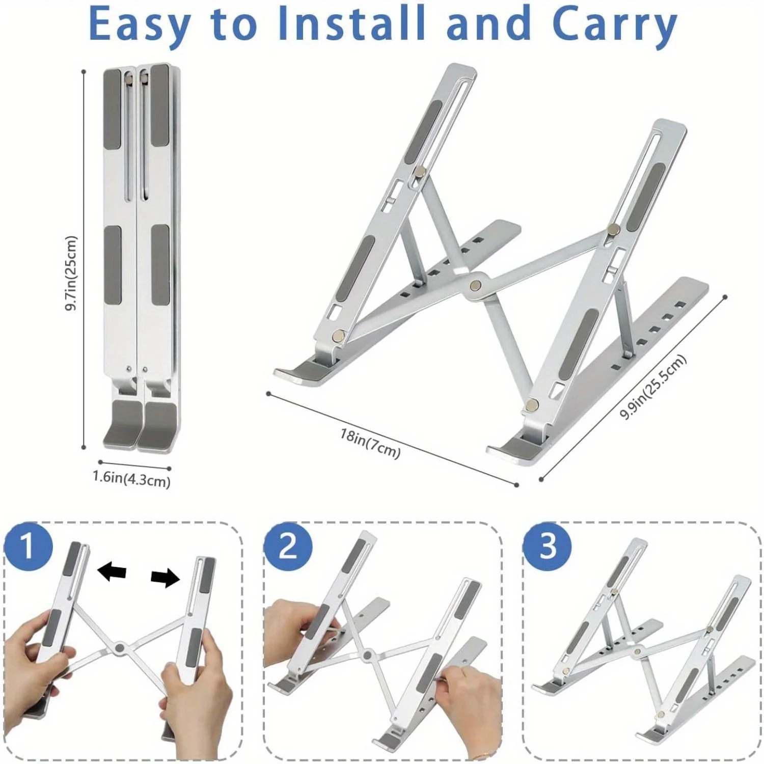 Suporte Ergonômico Dobrável de - Desk Setup Riser avaliação e preço