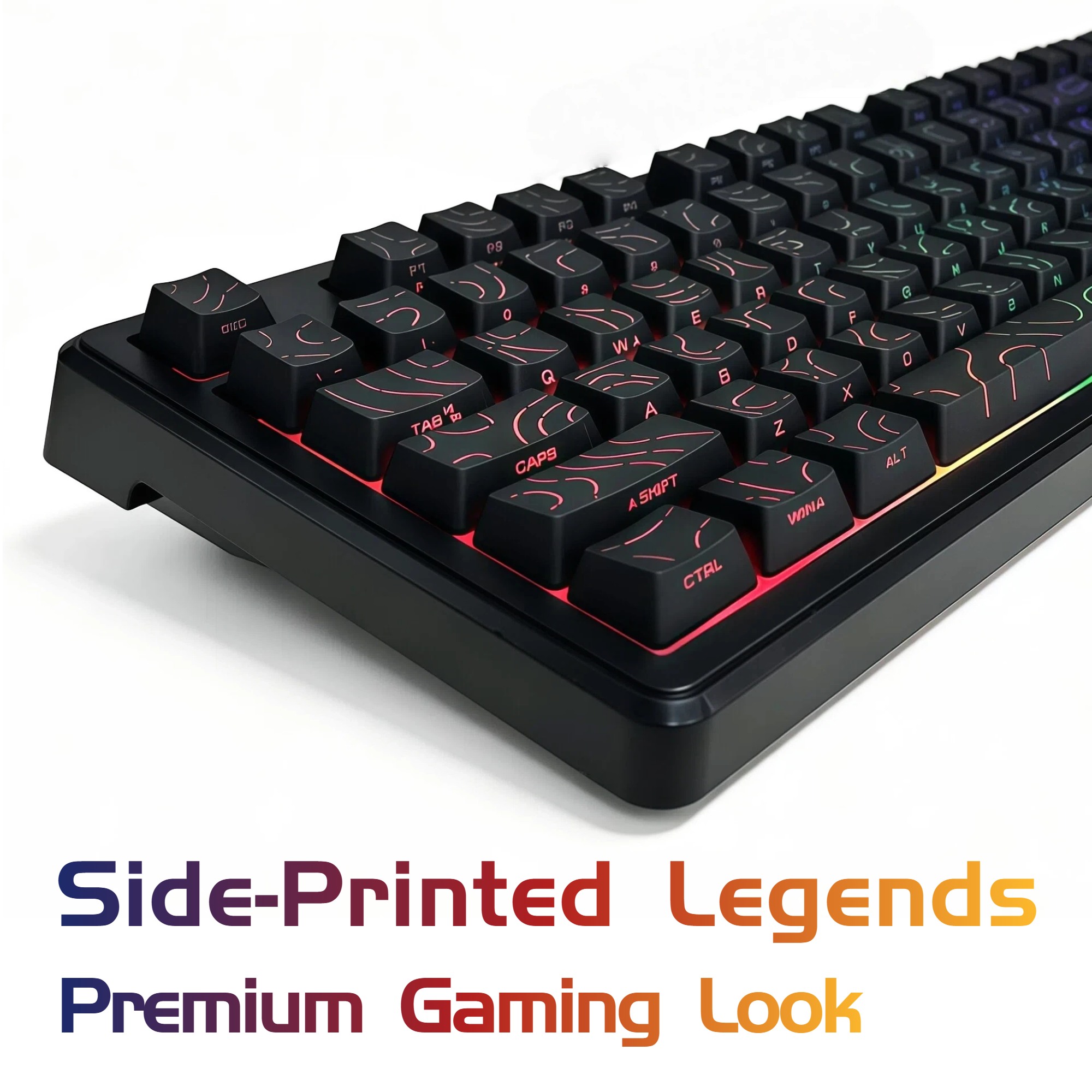 Teclado Compacto com Fio de 87 - Desk Setup Gifts avaliação e preço