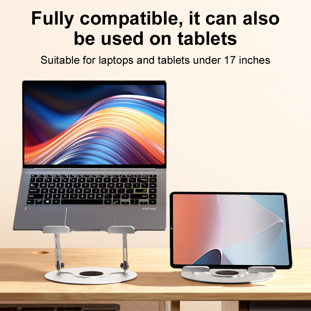 360 °   Suporte giratório para - Desk Setup Riser avaliação e preço
