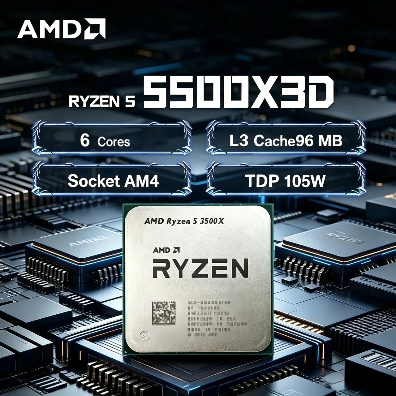 Processador de Jogos AMD Ryzen - Amd Cpu Ryzen 5 avaliação e preço