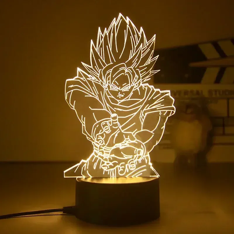Dragon Ball Z Super Saiyan Veg - Desk Setup Lighting avaliação e preço