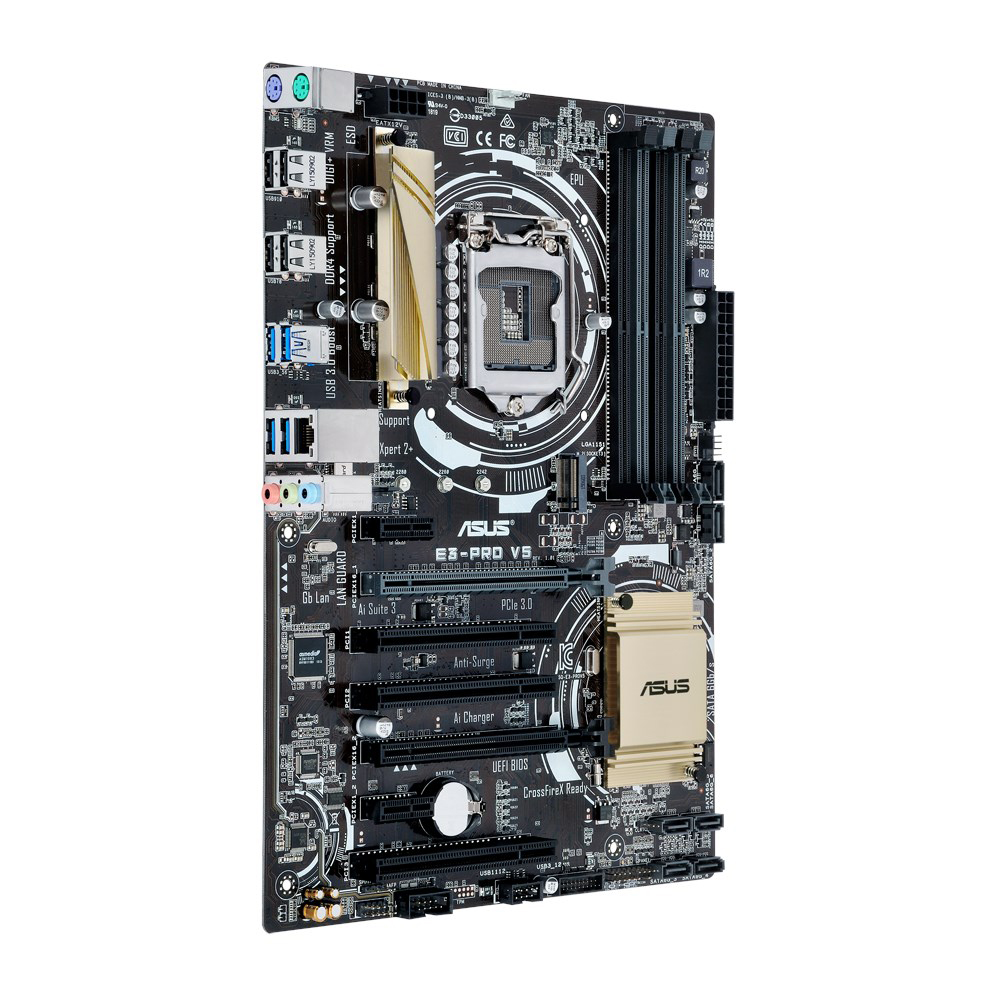 Placa-mãe Asus E3-PRO V5 LGA 1 - Intel Cpu Core I5 avaliação e preço