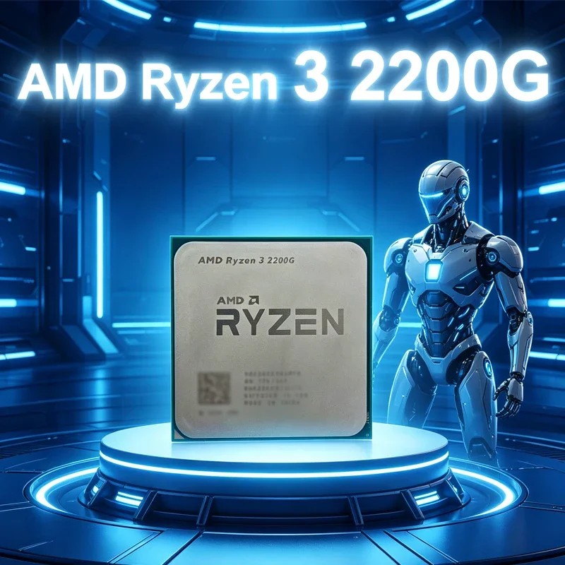 Processador AMD Ryzen 3 2200G  - Amd Cpu Ryzen 5 avaliação e preço