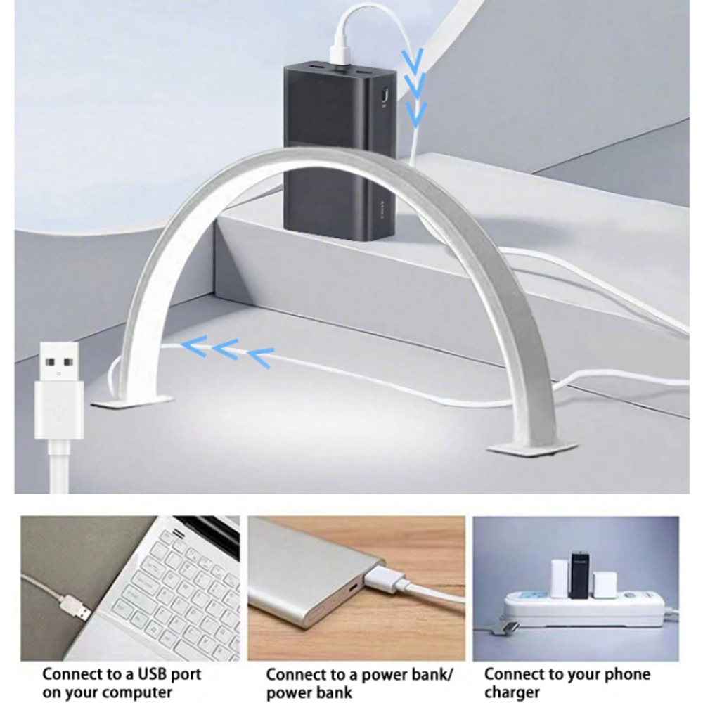 Luminária de Mesa LED USB 5V 4 - Desk Setup Lighting avaliação e preço