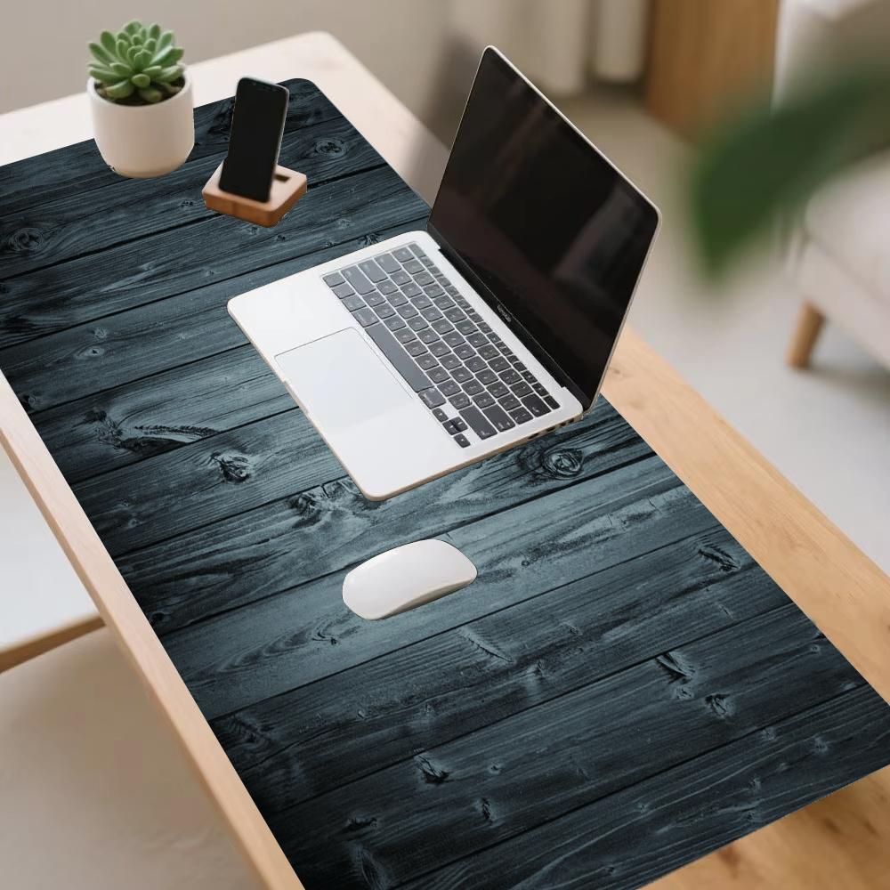 Mousepad de Madeira Preta, Ace - Desk Setup Black And Wood avaliação e preço