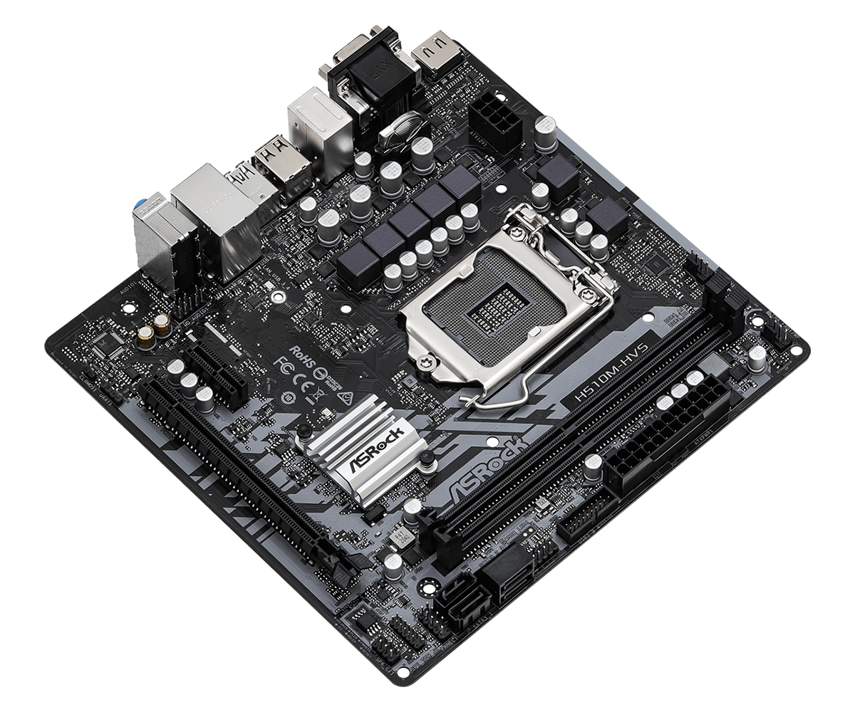 Placa-Mãe ASROCK H510M-HVS R2. - Intel Cpu Core I5 avaliação e preço
