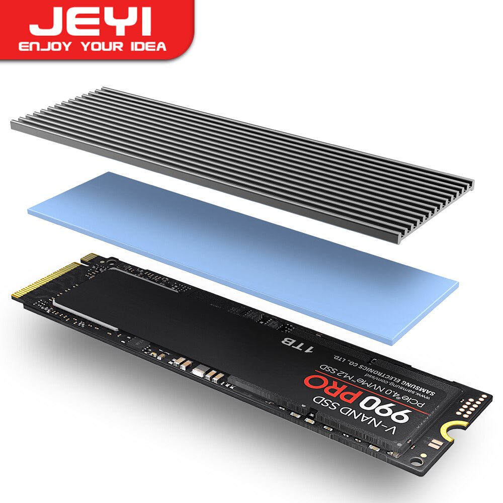 Jeyi m.2 ssd dissipador de cal - Desk Setup Ps5 avaliação e preço