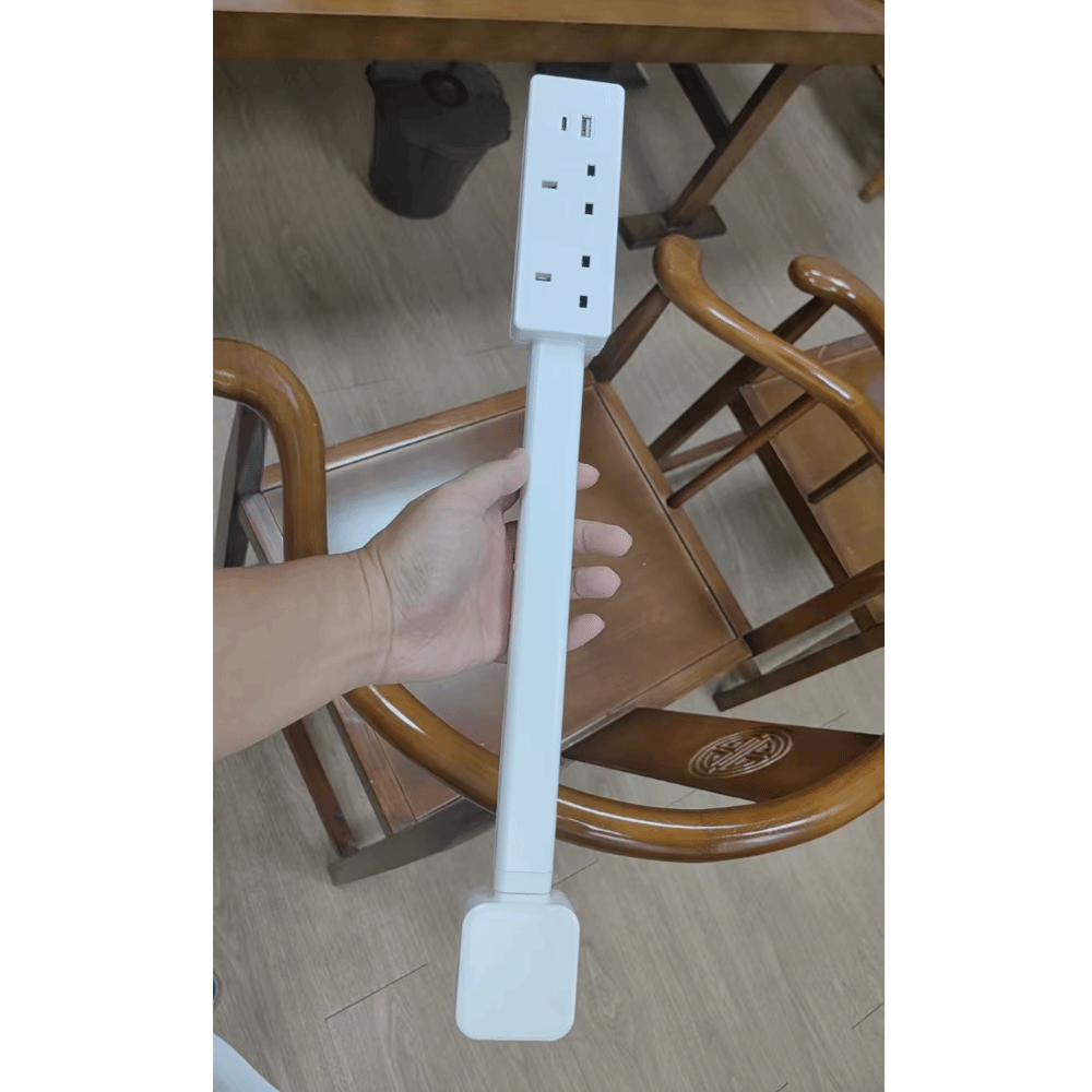 Gira 180 °   Extensor de tomad - Power Strip Flat avaliação e preço