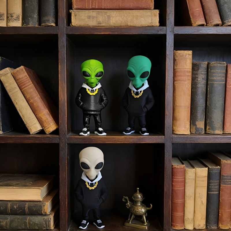 1 Peça de Figura Alienígena Ve - Desk Setup Green avaliação e preço